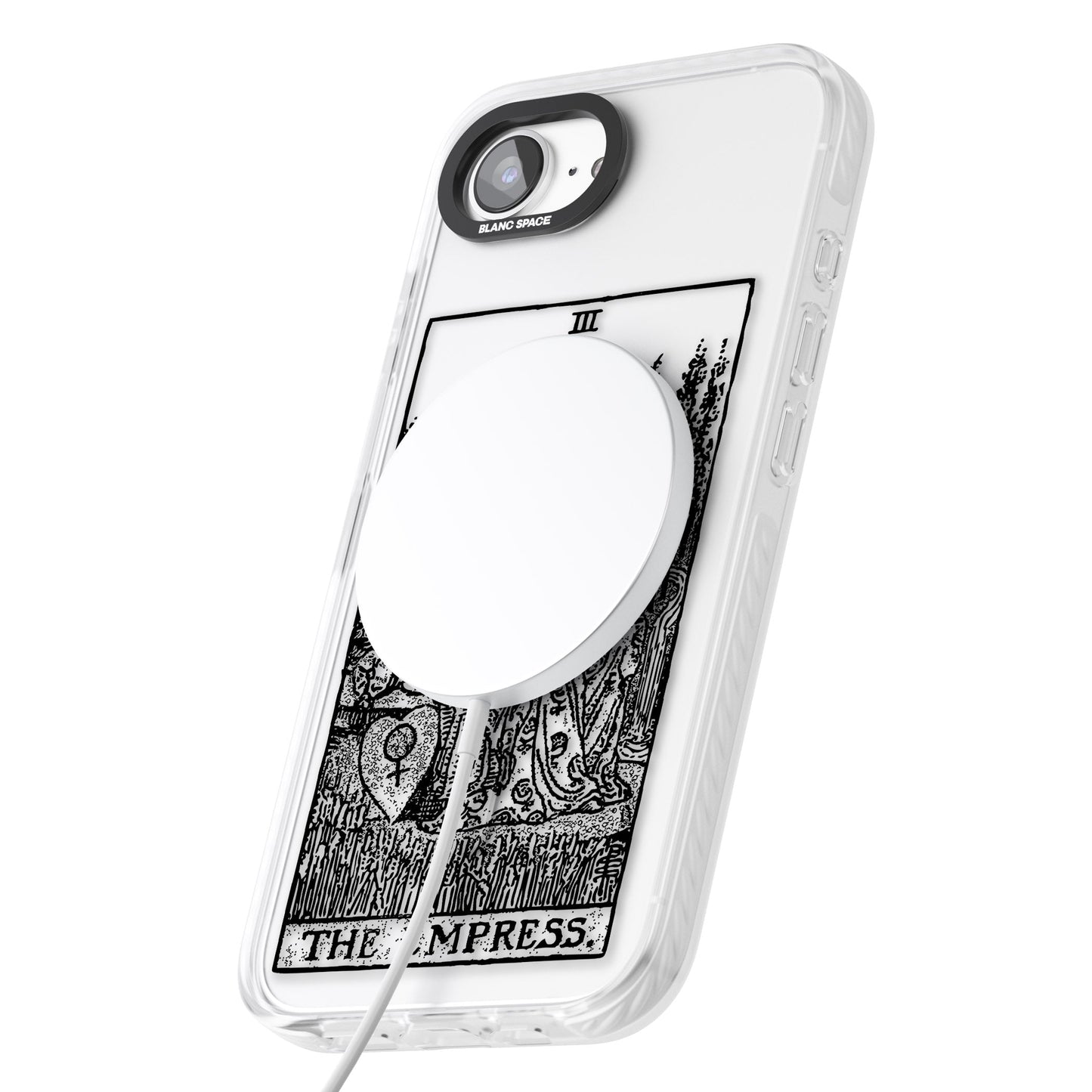 Personalisierte Tarotkarte „Die Kaiserin“ (Transparent)