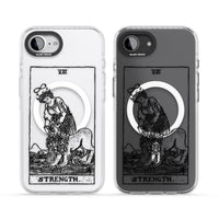 Personalisierte Stärke-Tarotkarte (Transparent)