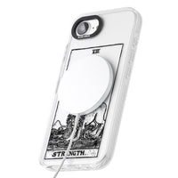 Personalisierte Stärke-Tarotkarte (Transparent)