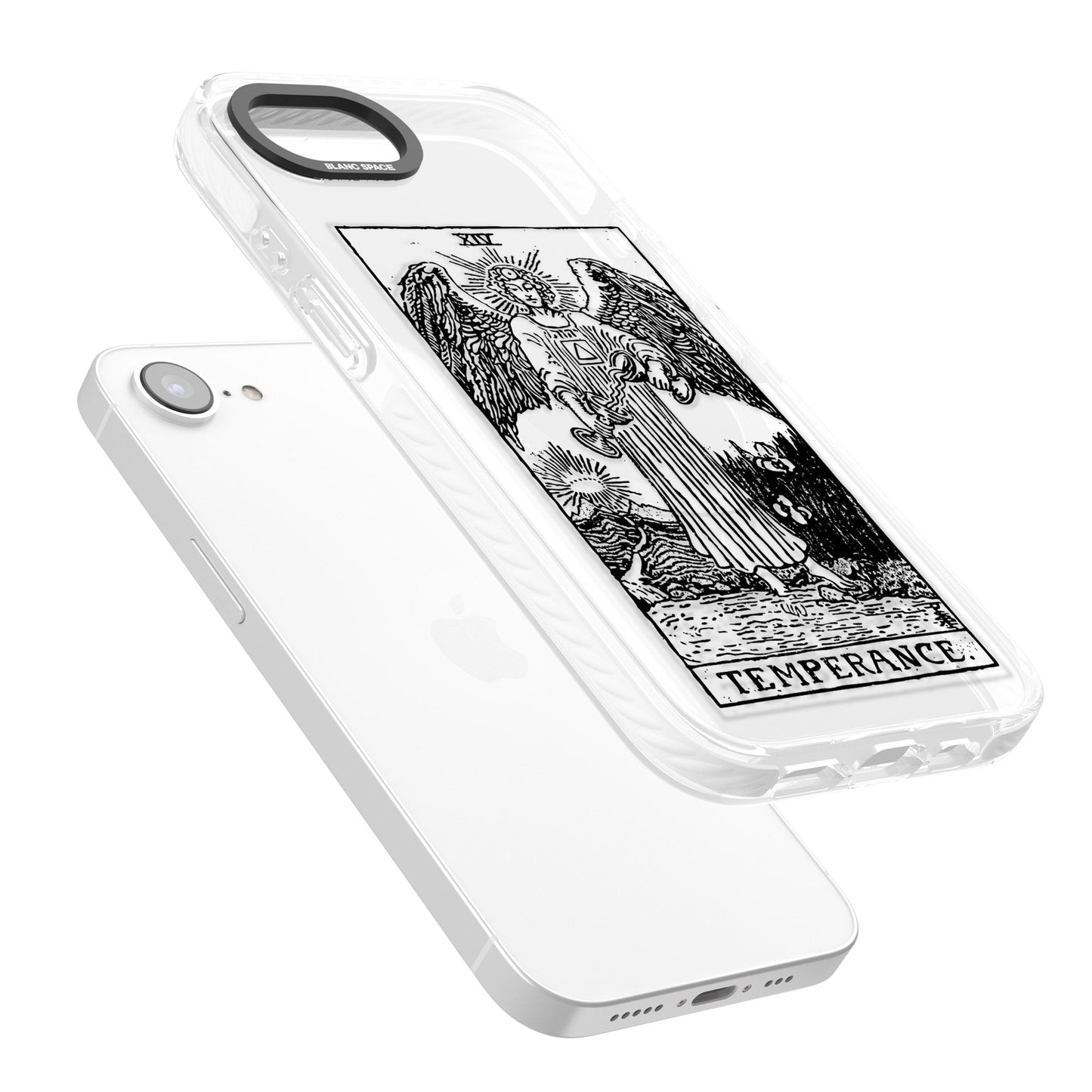 Personalisierte Temperanz-Tarotkarte (Transparent)