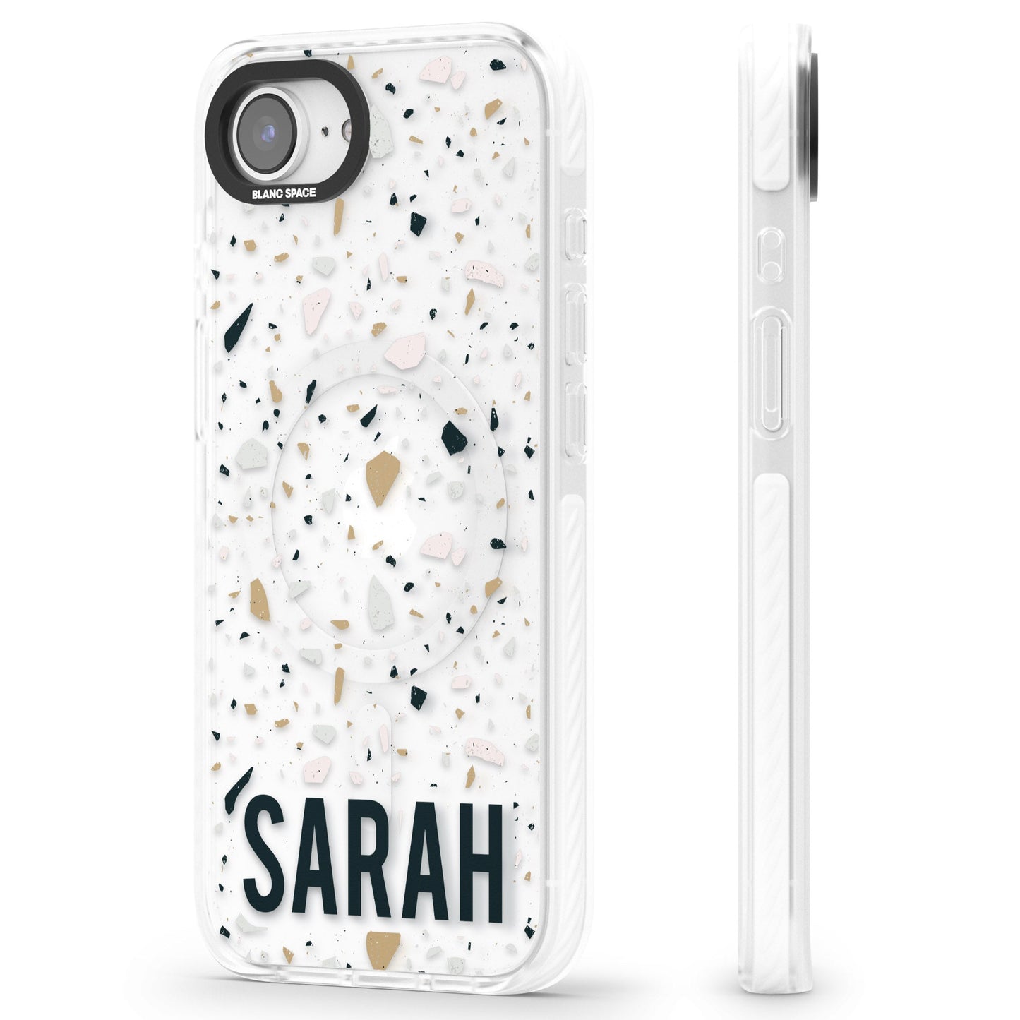 Personalised Terrazzo Blue, Pink, Brown