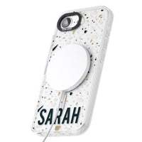 Personalised Terrazzo Blue, Pink, Brown