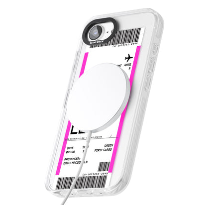 Personalisierte Bordkarte für Los Angeles