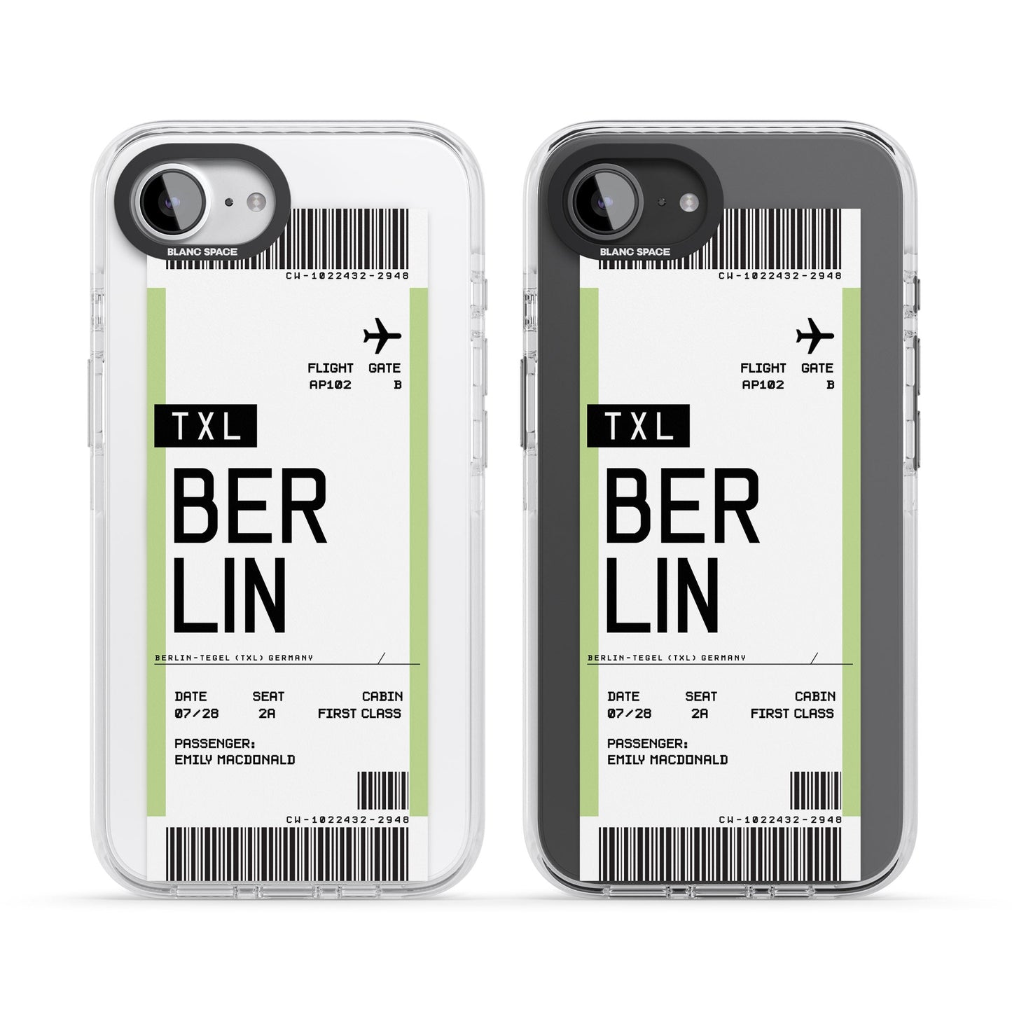 Personalised Berlin Boarding Pass