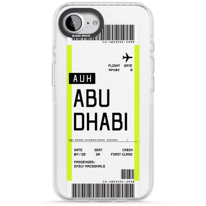 Personalised Abu Dhabi Boarding Pass