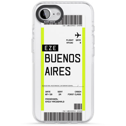 Personalised Buenos Aires Boarding Pass