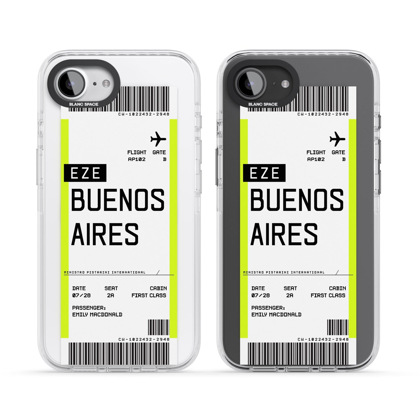 Personalised Buenos Aires Boarding Pass