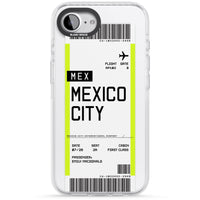 Carte d'embarquement personnalisée pour Mexico