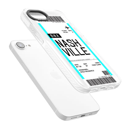 Carte d'embarquement personnalisée pour Nashville