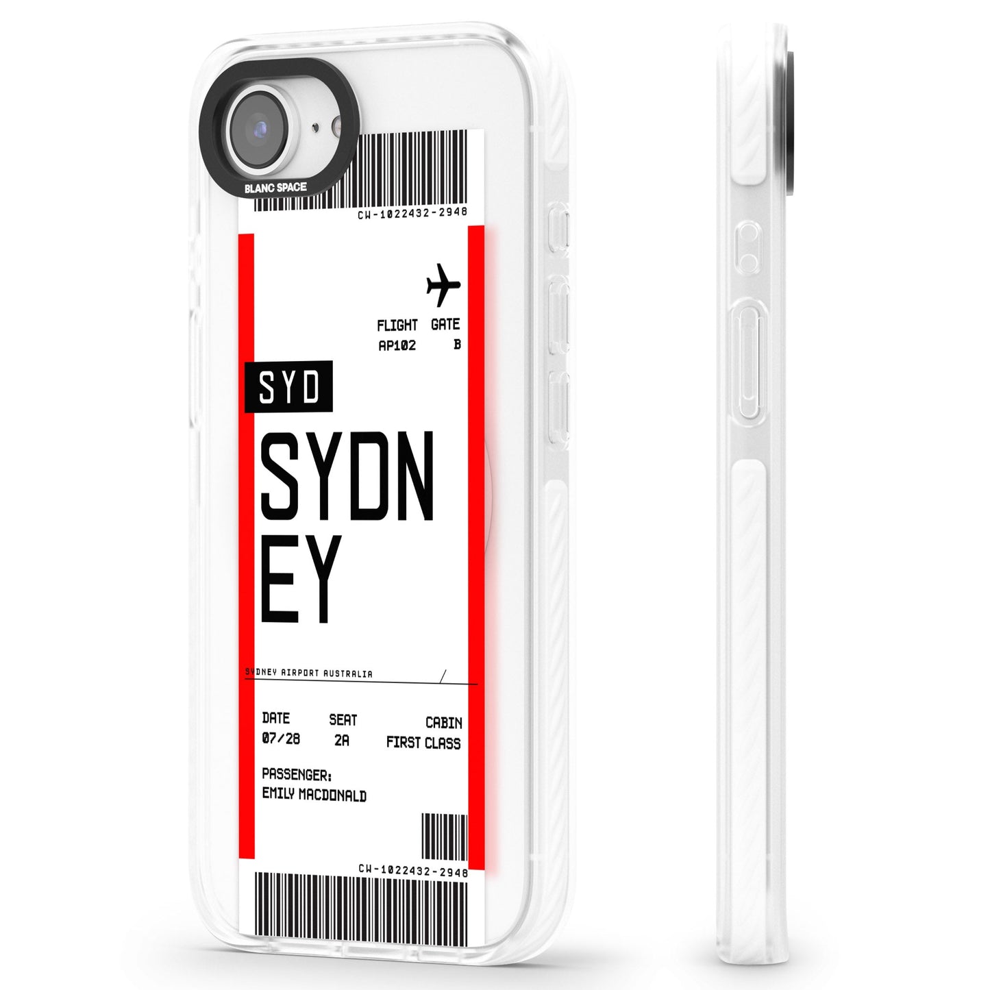 Personalised Sydney Boarding Pass