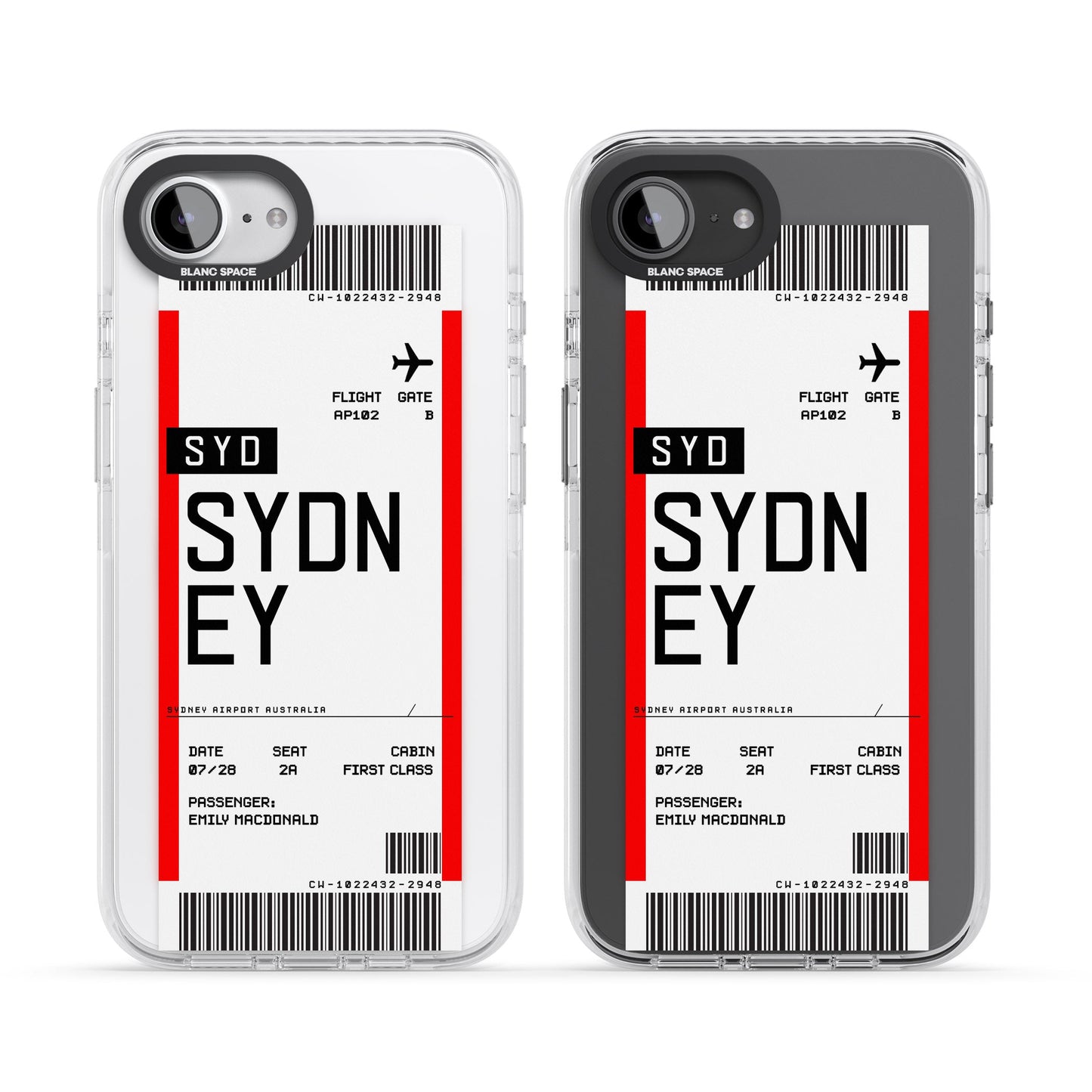 Personalised Sydney Boarding Pass