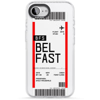 Personalised Belfast Boarding Pass