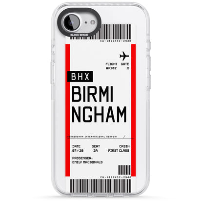 Personalised Birmingham Boarding Pass
