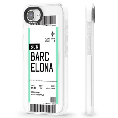 Personalised Barcelona Boarding Pass