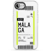 Personalised Málaga Boarding Pass