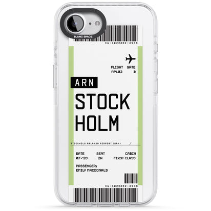 Personalised Stockholm Boarding Pass