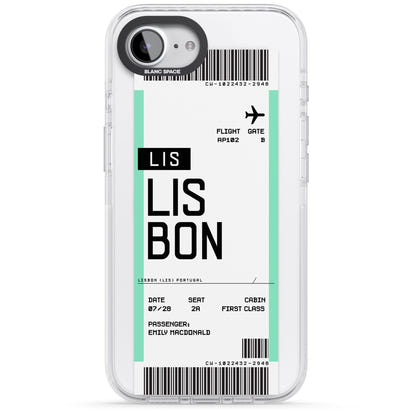 Personalised Lisbon Boarding Pass