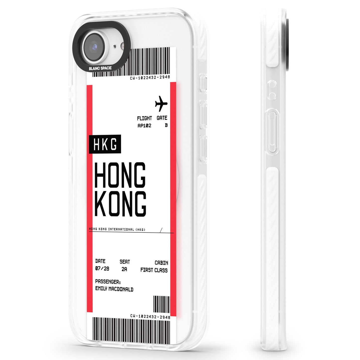 Personalised Hong Kong Boarding Pass