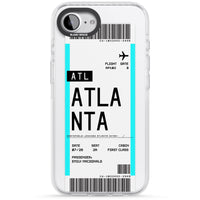 Personalisierte Atlanta-Bordkarte