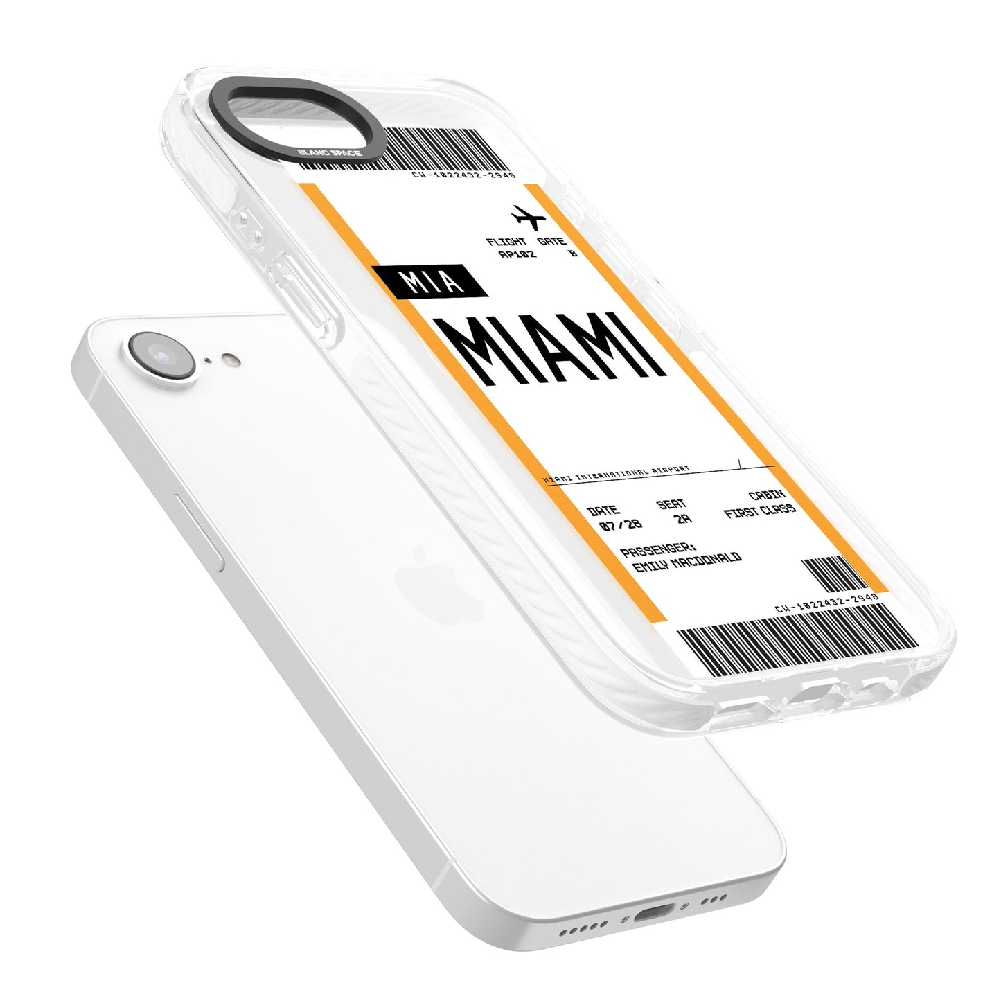 Personalised Miami Boarding Pass