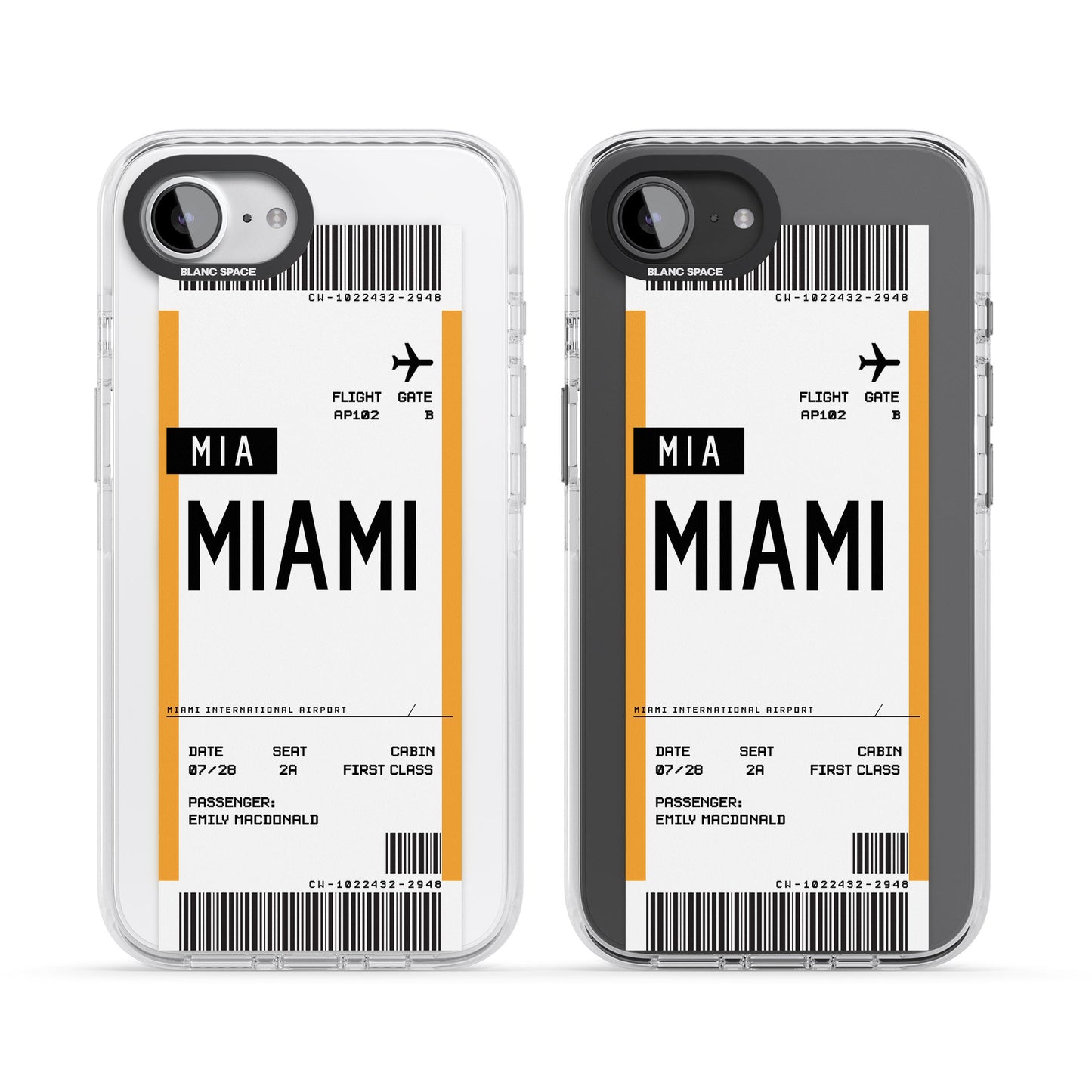 Personalised Miami Boarding Pass