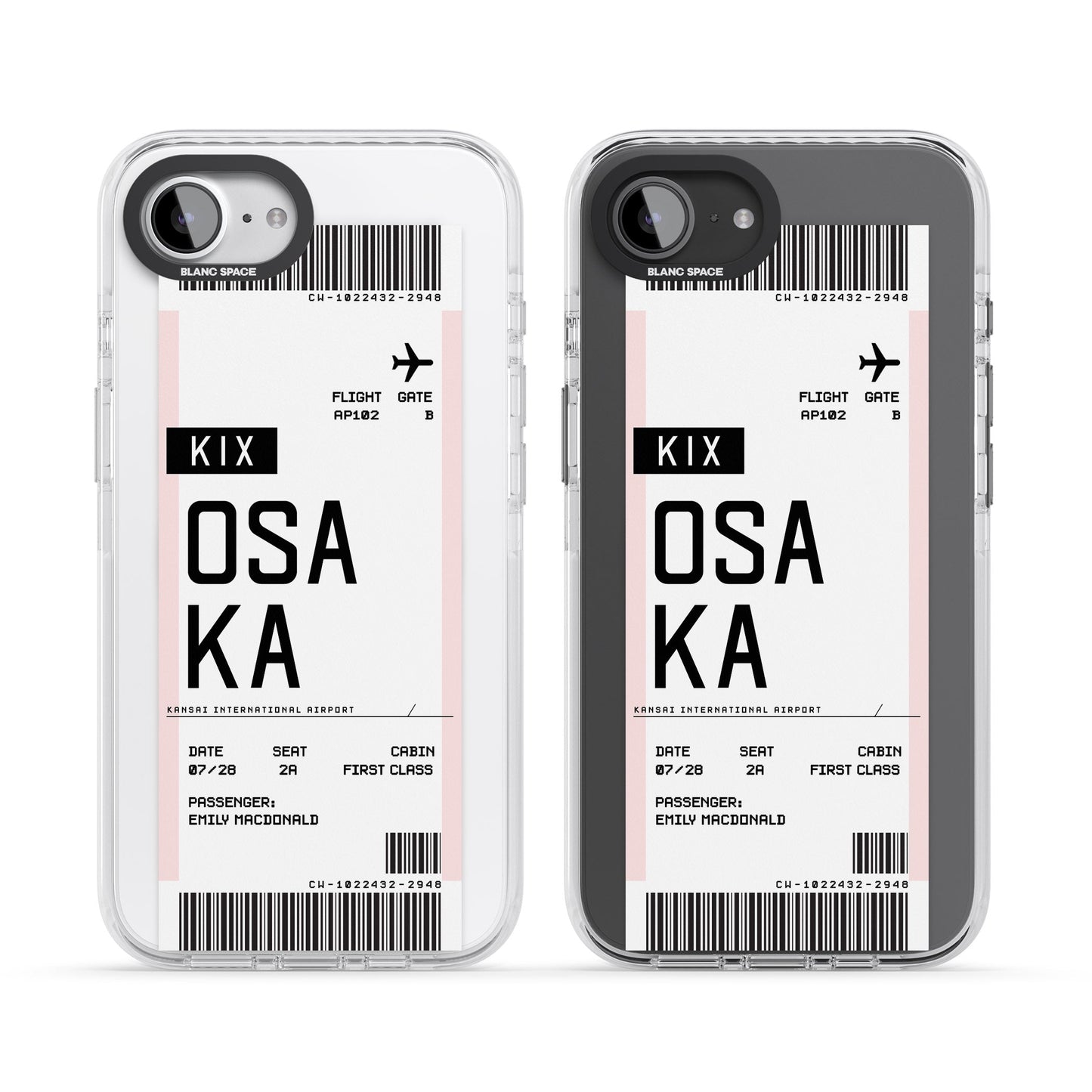 Personalised Osaka Boarding Pass