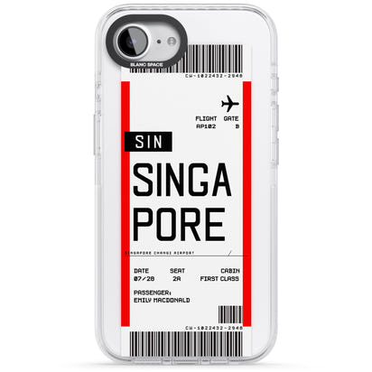Personalised Singapore Boarding Pass