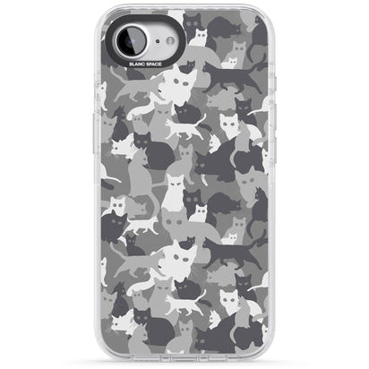 Dunkelgraue Katzentarnung