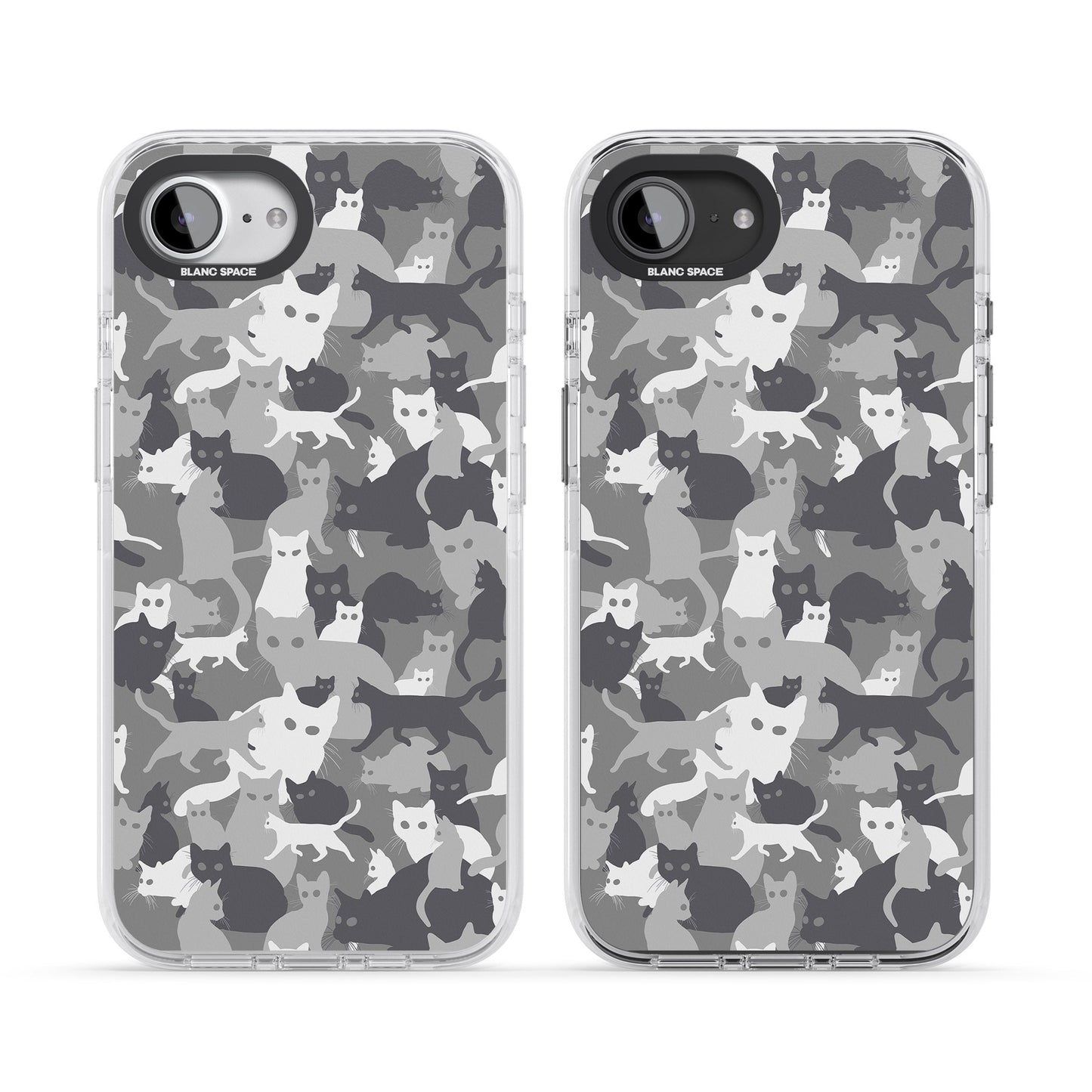 Dunkelgraue Katzentarnung