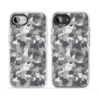 Dunkelgraue Katzentarnung