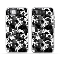 Black & White Cat Camouflage