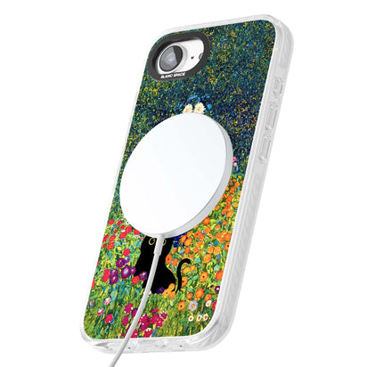 Cat in Klimt's Garden