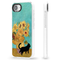 Cat with Van Gogh's Sunflowers