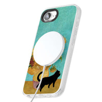 Cat with Van Gogh's Sunflowers