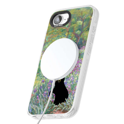 Cat in Monet's Giverny Garden