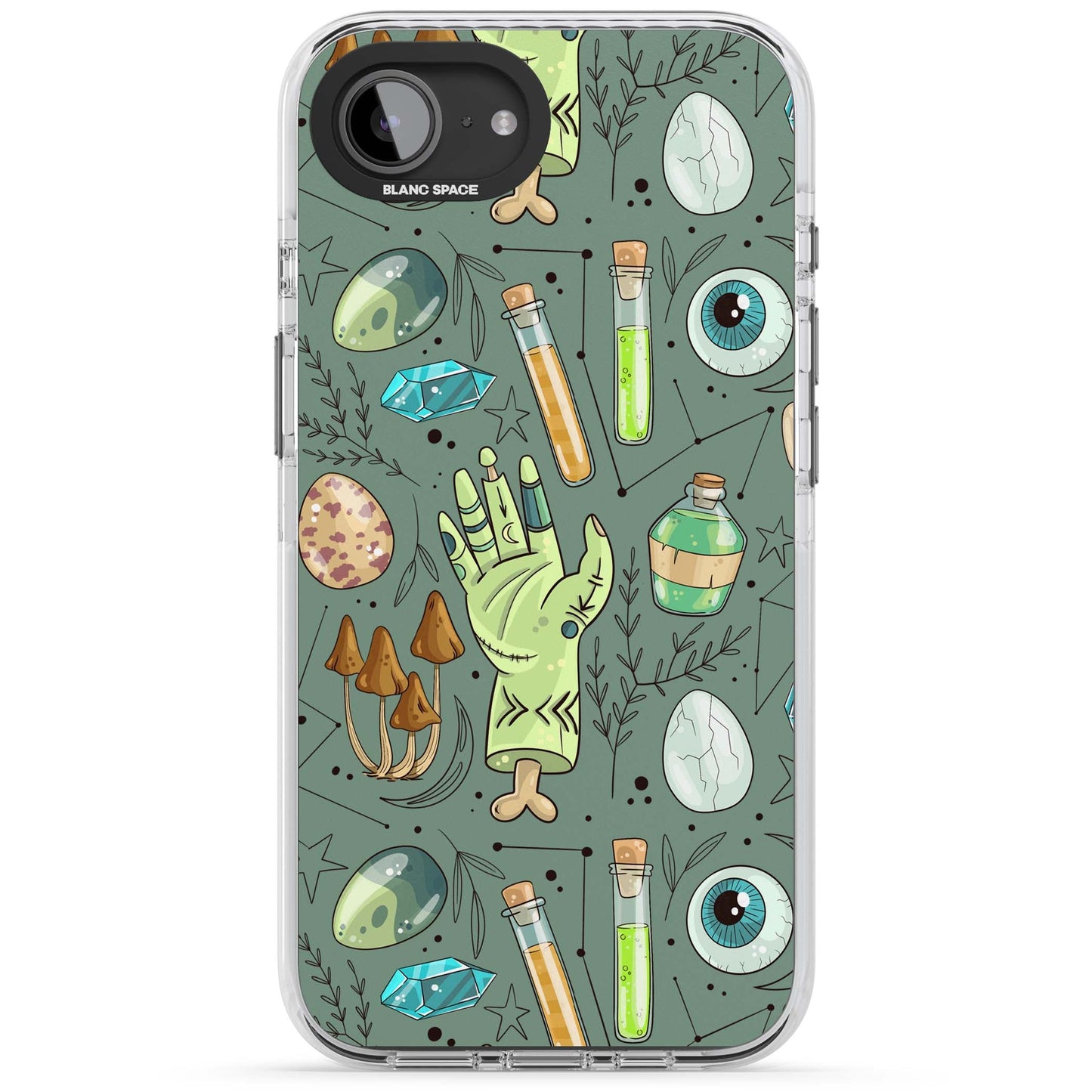 Motif expérimental de dessin animé pour Halloween