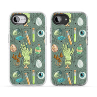 Motif expérimental de dessin animé pour Halloween