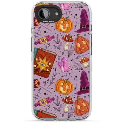 Witchy Cartoon Halloween Pattern