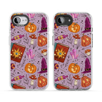 Witchy Cartoon Halloween Pattern