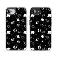 White Planets On Black