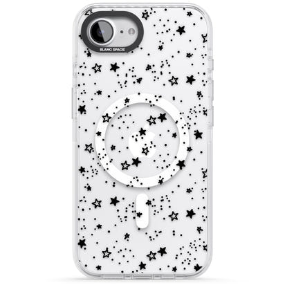 Schwarzer Sterngesprenkel