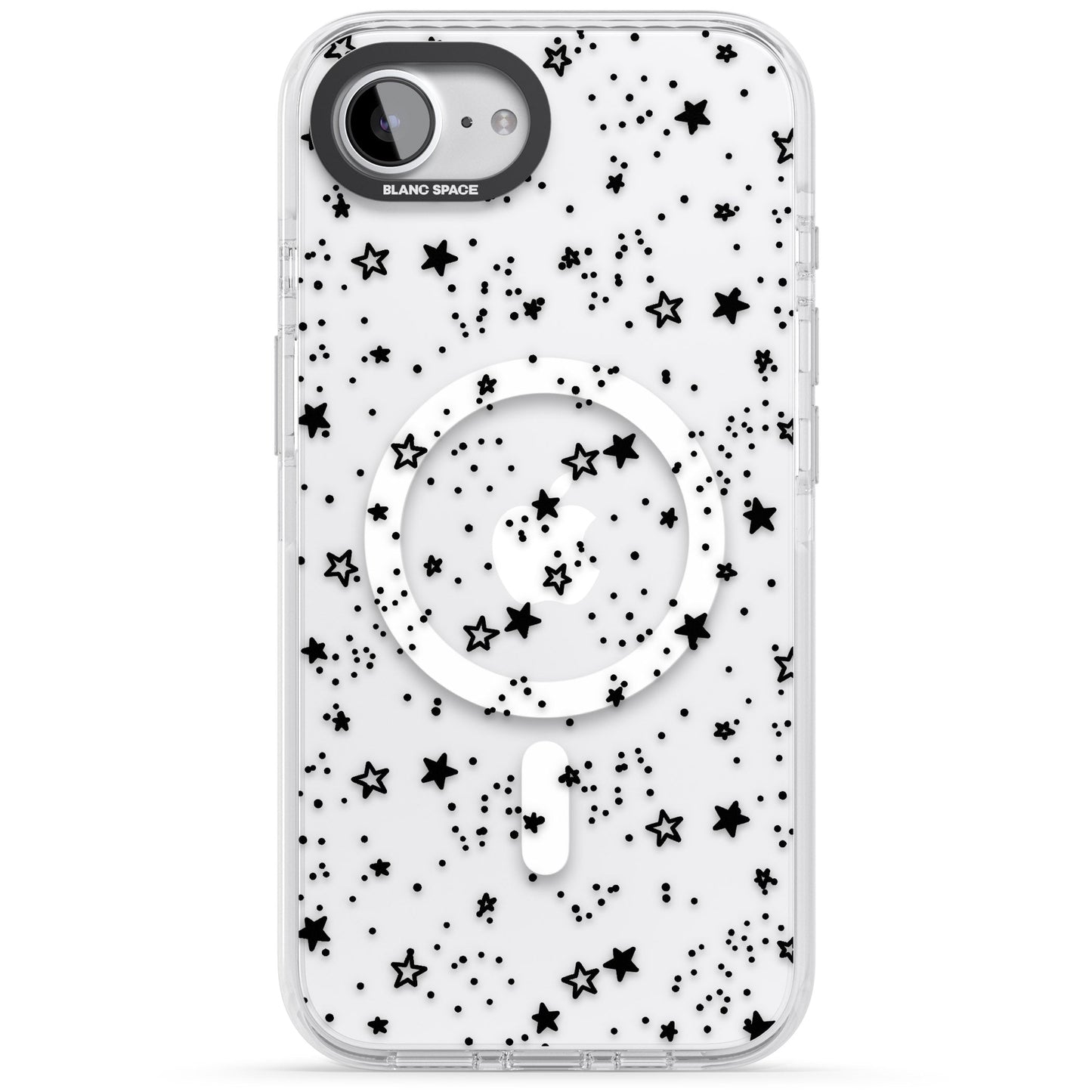 Schwarzer Sterngesprenkel