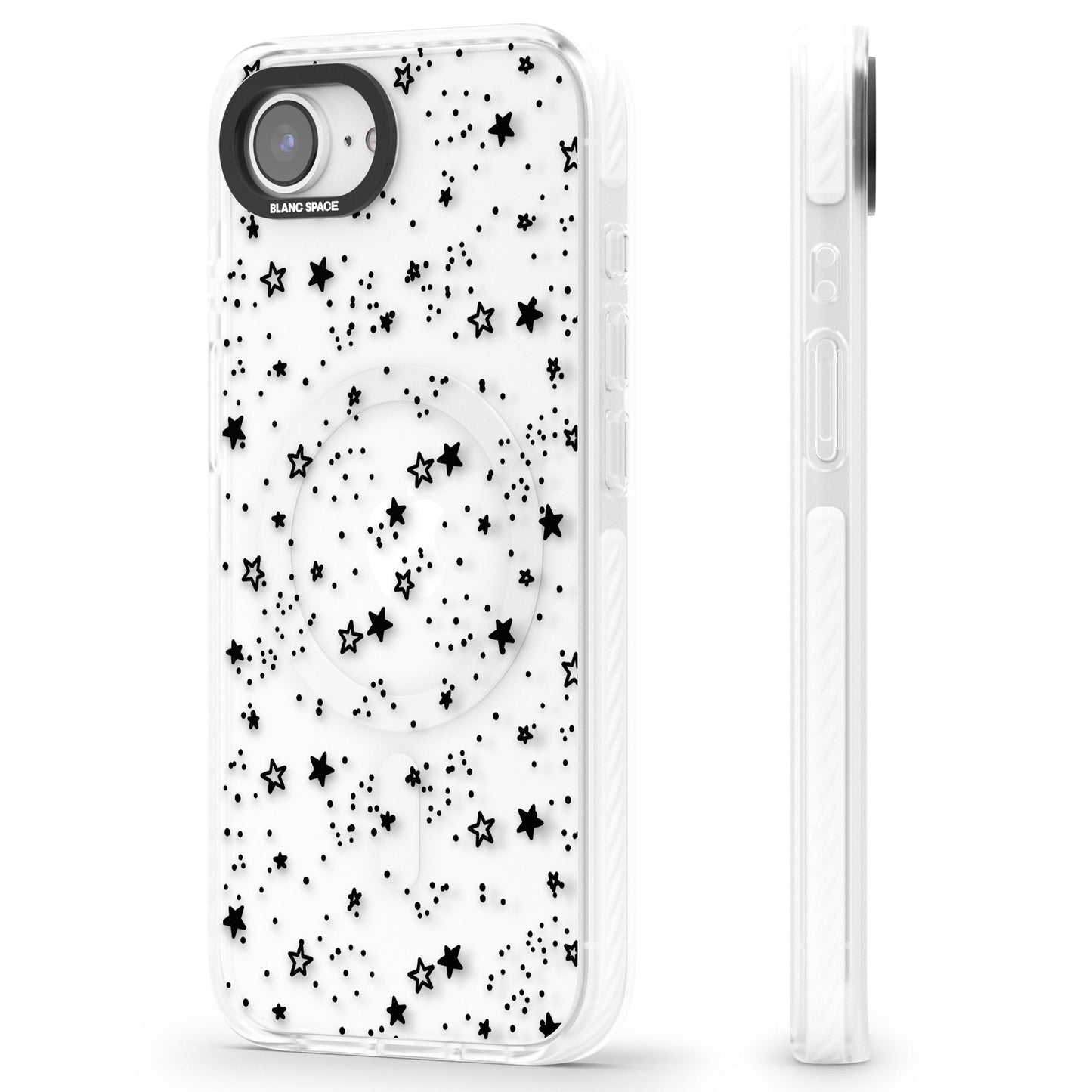 Schwarzer Sterngesprenkel