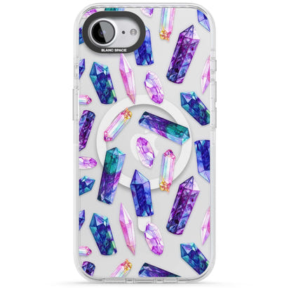 Iridescent Prism Crystals