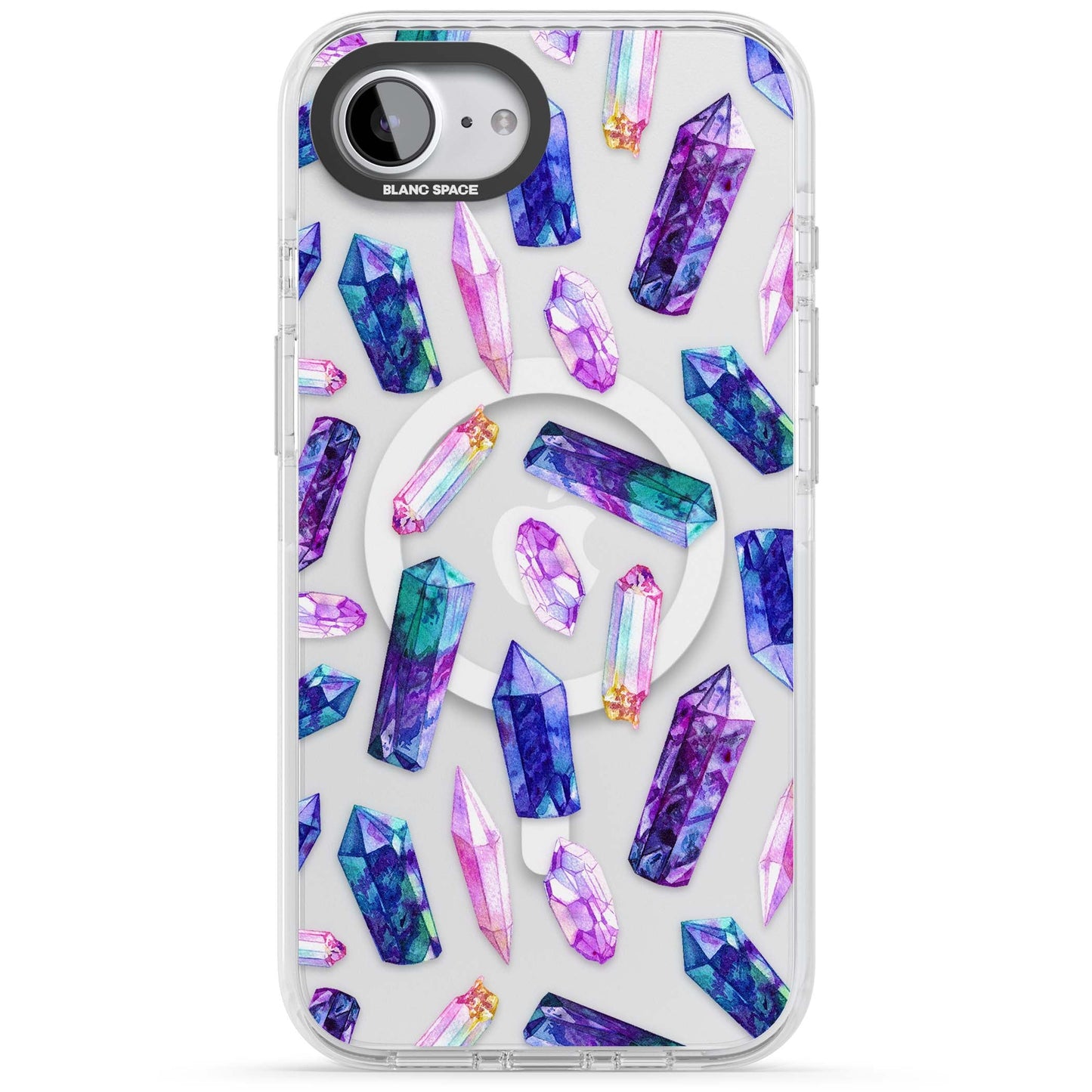 Iridescent Prism Crystals