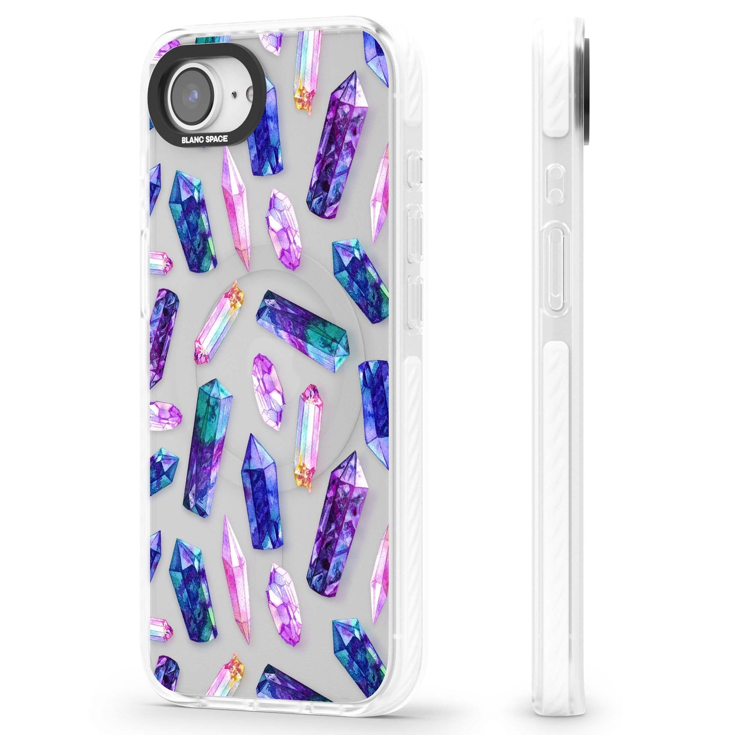 Iridescent Prism Crystals