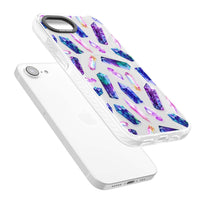 Iridescent Prism Crystals