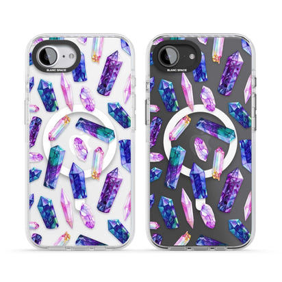 Iridescent Prism Crystals