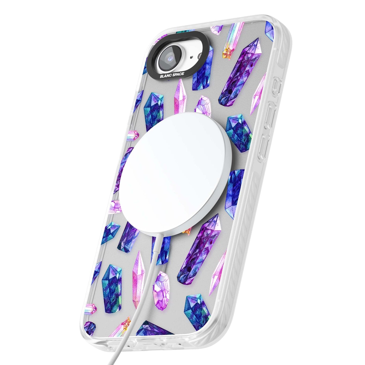 Iridescent Prism Crystals