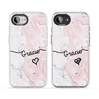 Personalised Pink Marble